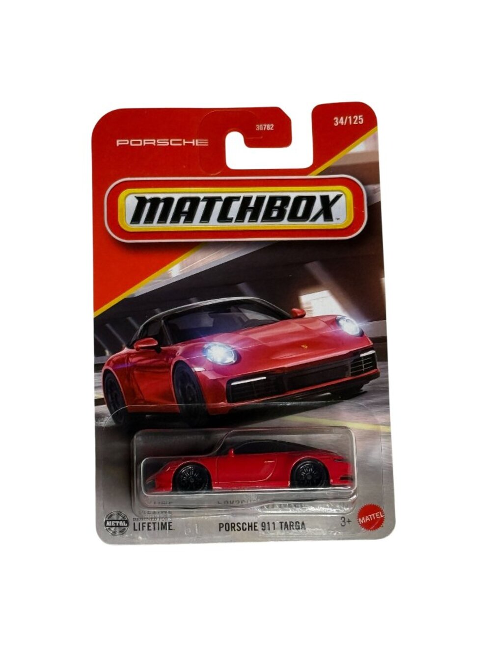 Matchbox Porsche 911 Targa Red Diecast New Carded
